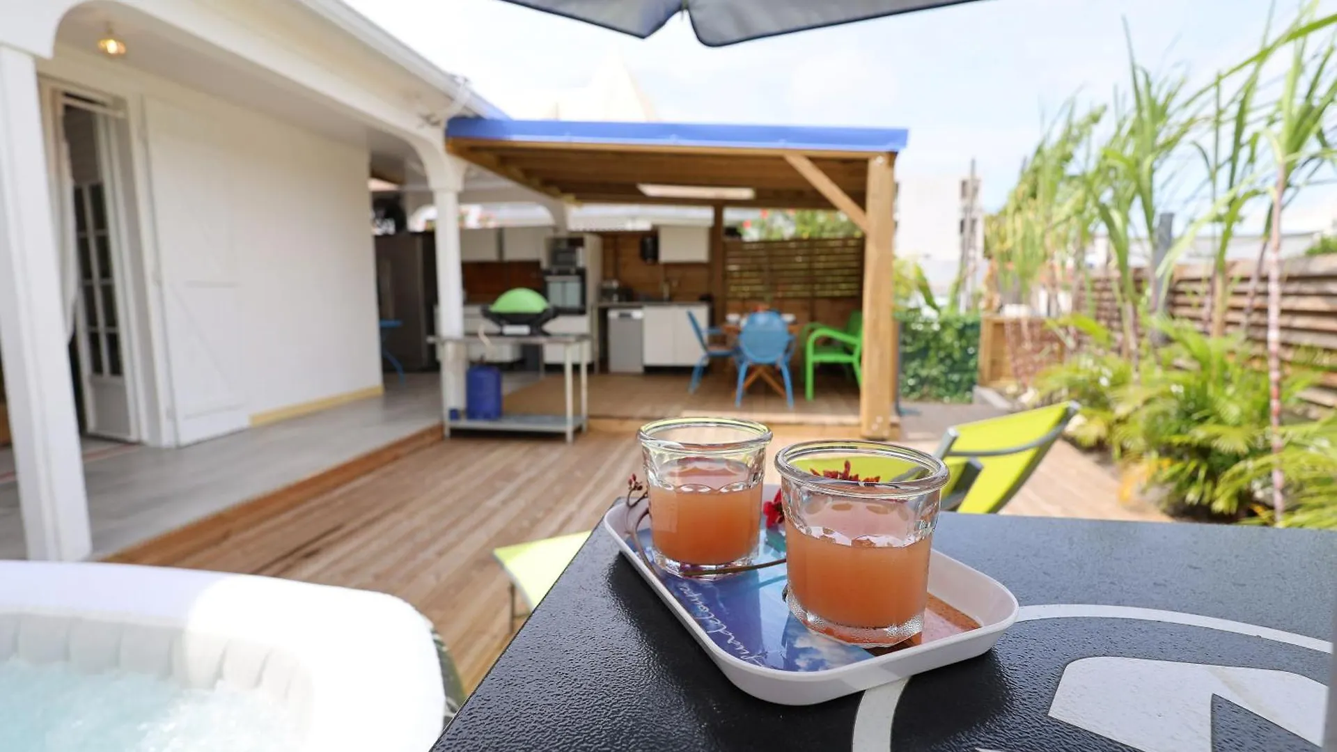 Villa Cottage De La Plage - Le Gosier, Proche Plage, Jacuzzi, Location Prestige Caraibes Guadeloupe